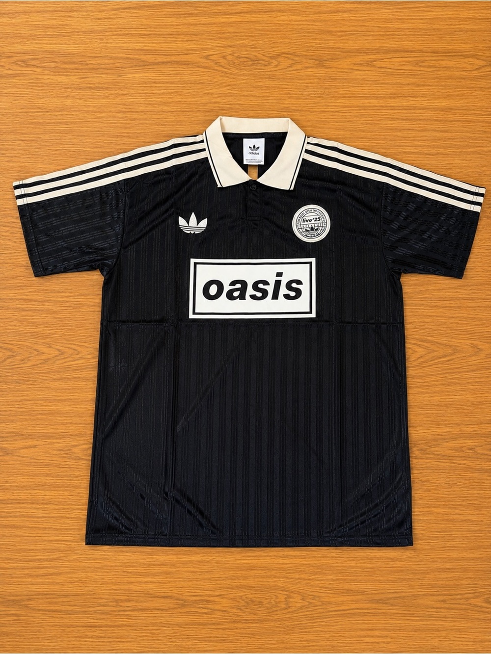 Adidas Originals Oasis Black Soccer Jersey Men’s Size Small